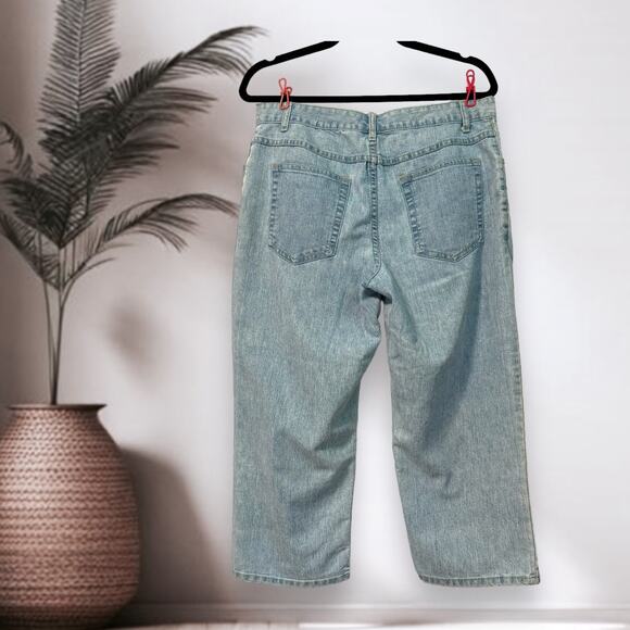 Vintage Women’s Capris Vintage Denim Vintage Cherokee Capris - Picture 2 of 11